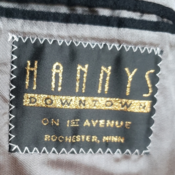 Tallia Black Blazer with Tan Accents - Picture 7 of 16